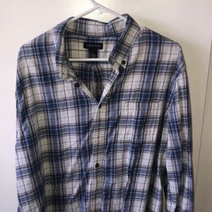 Lands End Long Sleeve Button Down